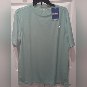 NWT, Reel Legends Freeline, Short sleeve, UPF, Dri-Fit, lichen green tee-Men's M